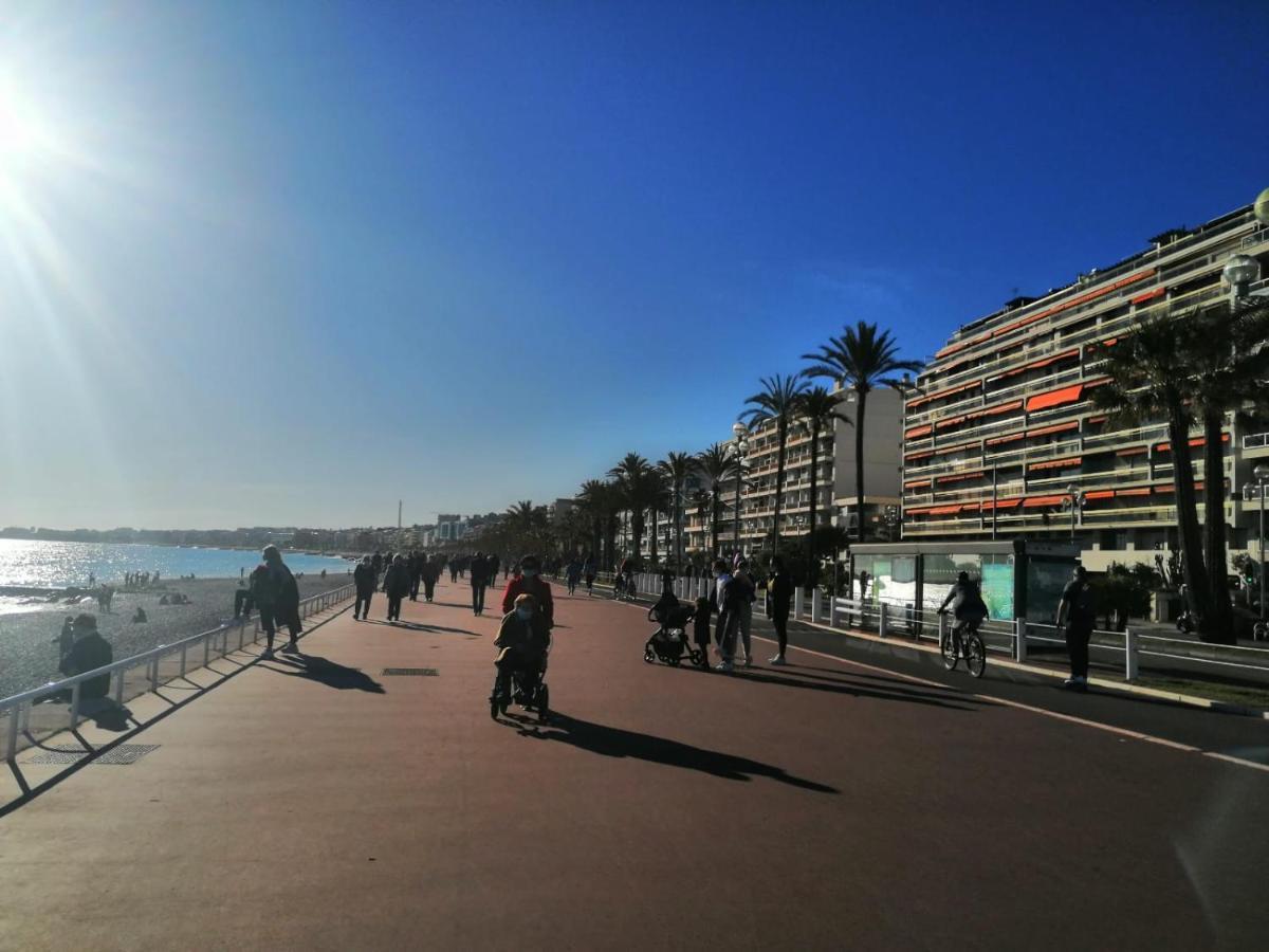 Cosy Studio 200 M From Nice Beach & Promenade Des Anglais Apartment Ngoại thất bức ảnh
